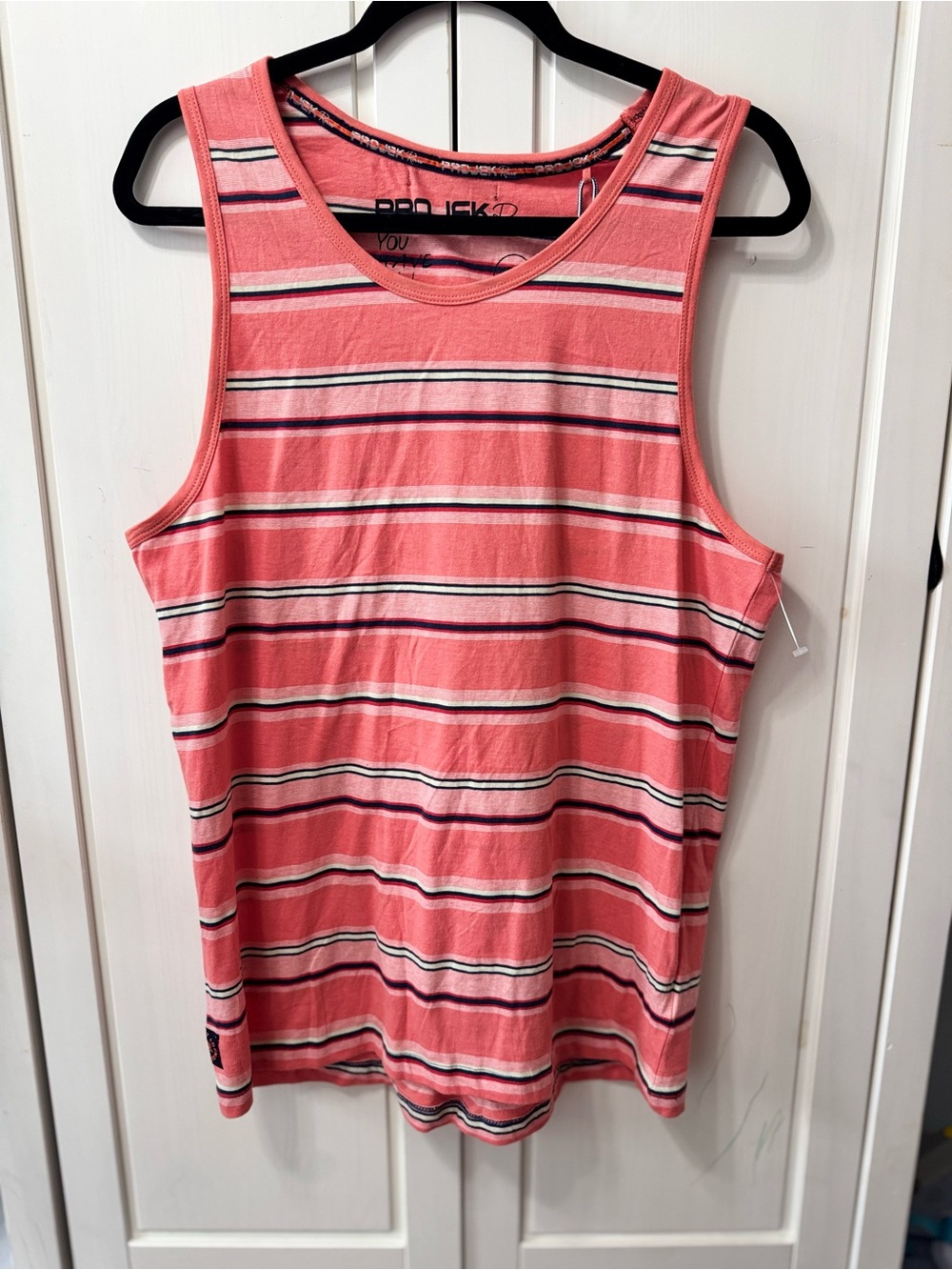 Mens Projek Raw Striped Tank Top M NWT